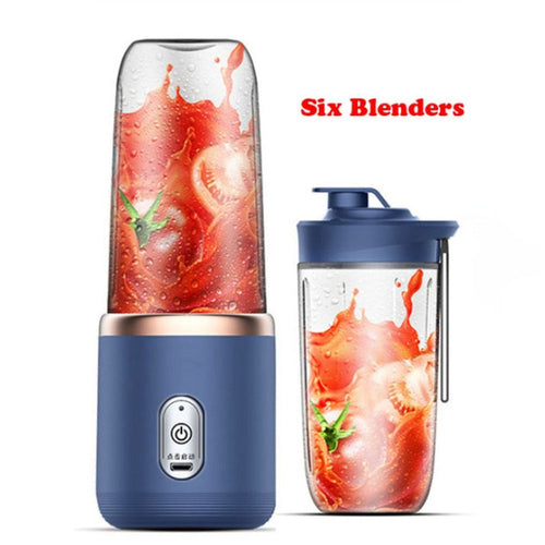 Högkvalitativ portabel juiceblender med dubbelklinga