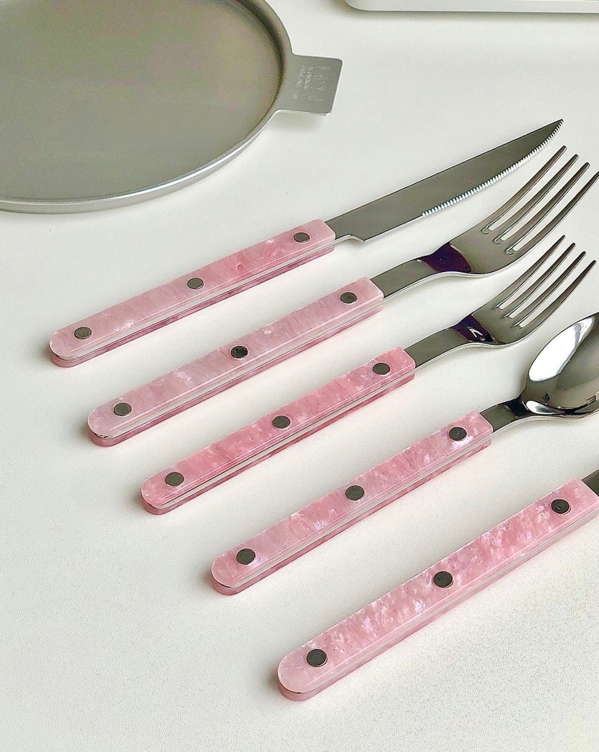 10-delars modernt bestickset