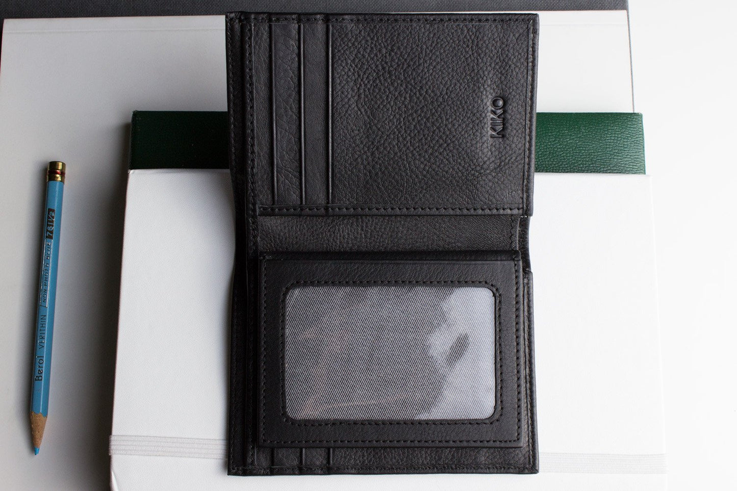 Slimfold plånbok med kortfack