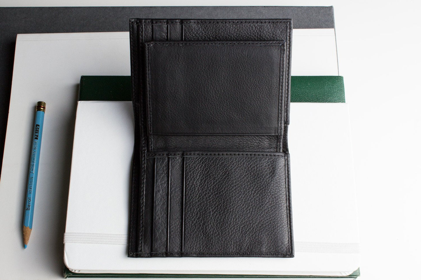 Slimfold plånbok med kortfack