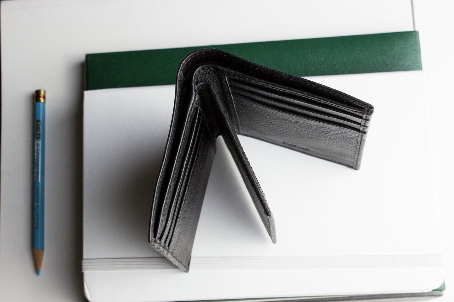 Slimfold plånbok med kortfack