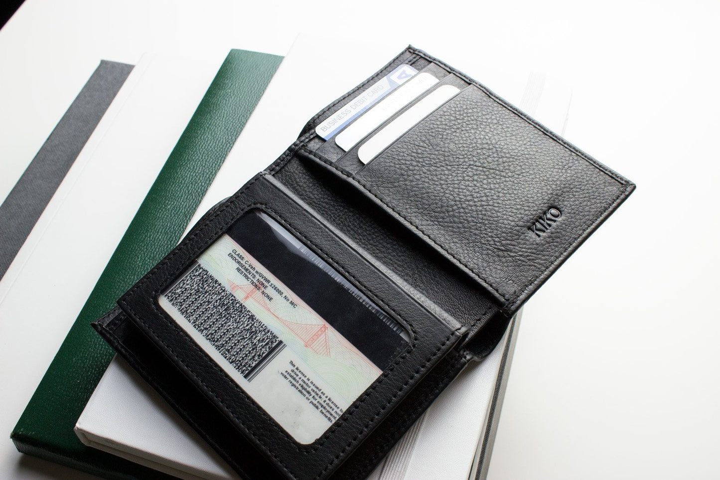 Slimfold plånbok med kortfack