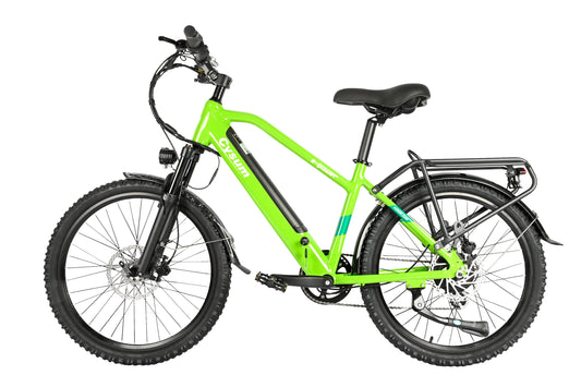 CYSUM Hoody el-mountainbike för ungdomar – 24” hjul, 250 W