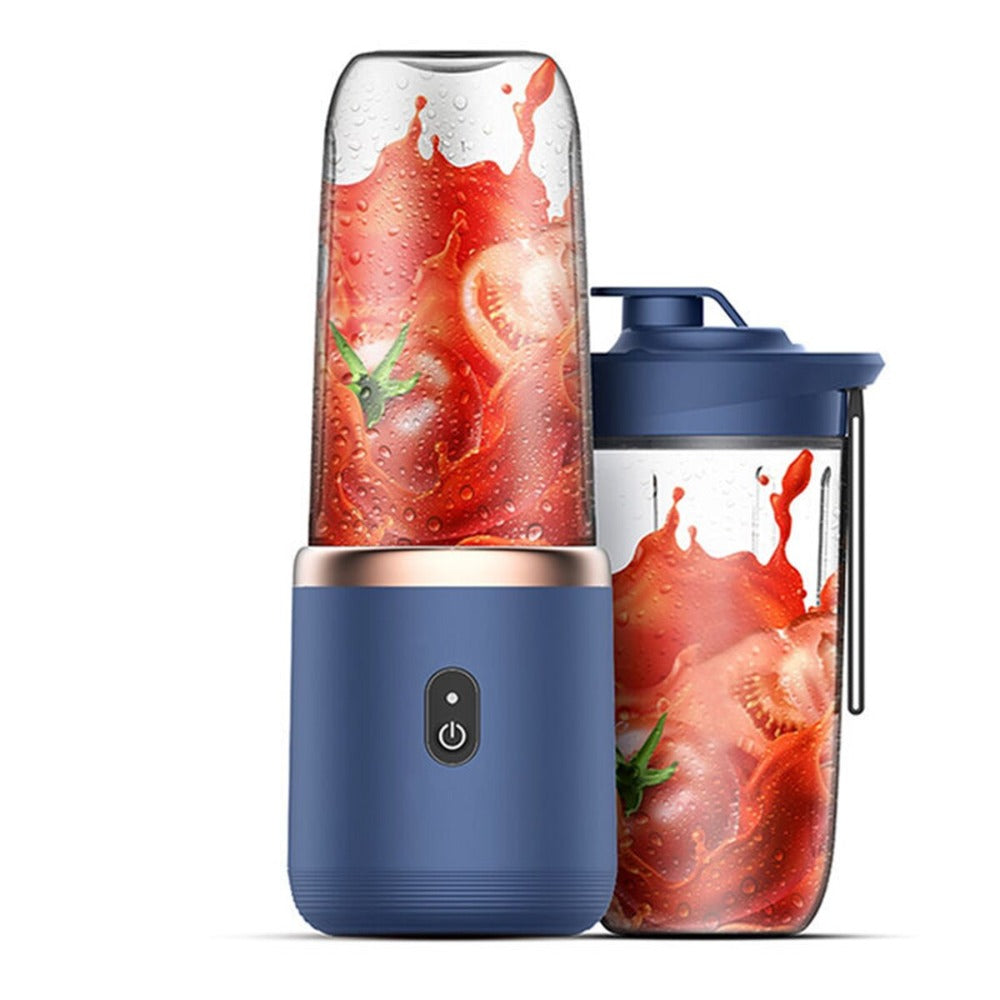 Högkvalitativ portabel juiceblender med dubbelklinga