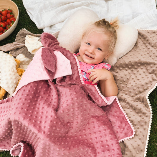 2-i-1 Filt med Insydd Babyfilt